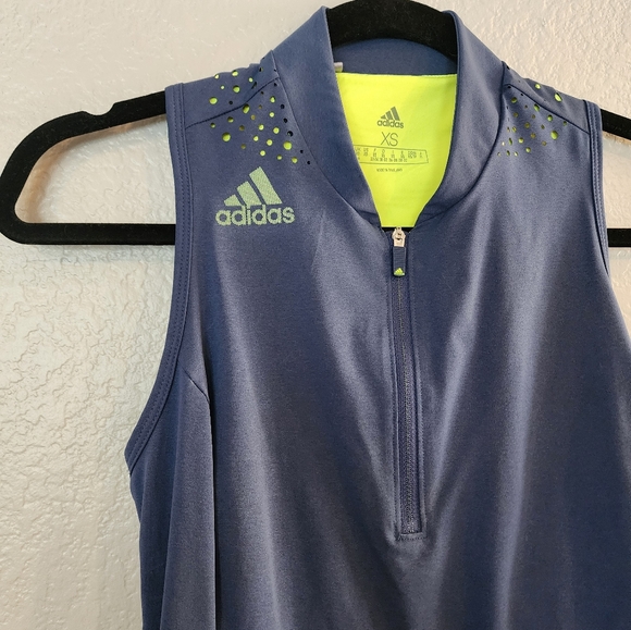 adidas Golf Performance Compression Color Pop Racerback Top - Picture 3 of 9